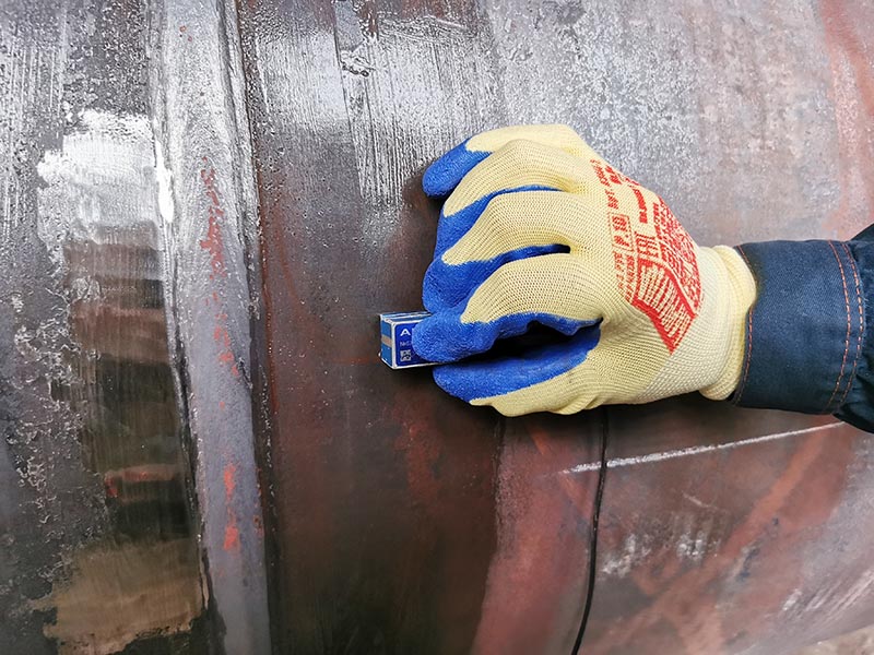 Проведение ультразвукового контроля сварных соединений