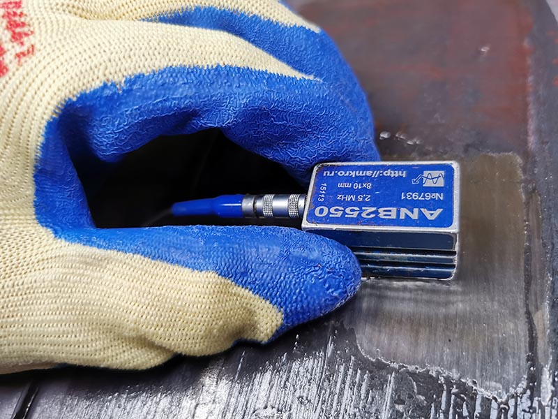 Проведение ультразвукового контроля сварных соединений